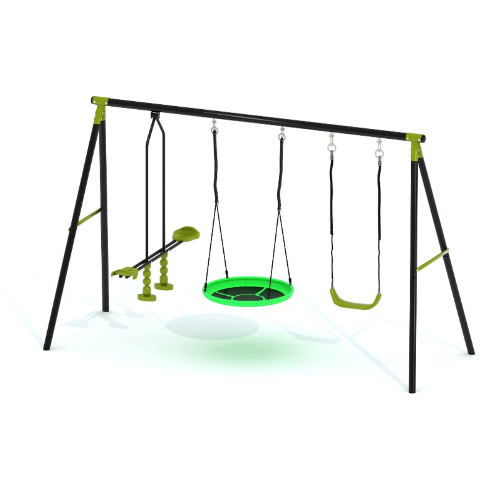 3-in-1 Kids Swing Slide Climbi - огляд і ціна Kids Outdoor Climbing Frame