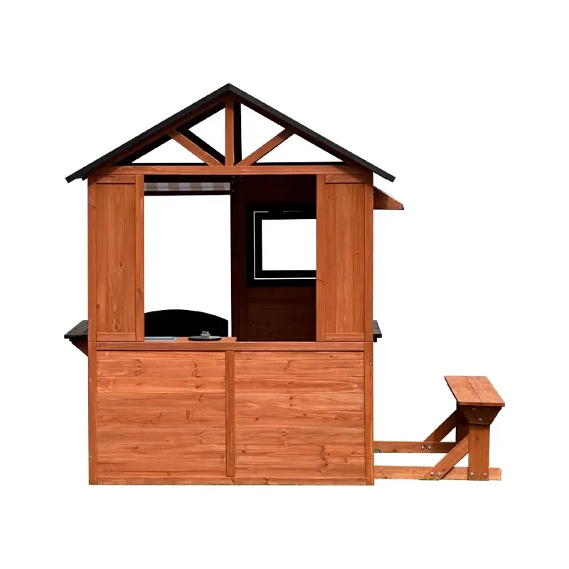 Wooden Dollhouse for Kids Four - огляд і ціна Kids Outdoor Climbing Frame