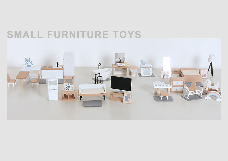 Modern dollhouse furniture kit - огляд і ціна Kids Outdoor Kitchen Accessories