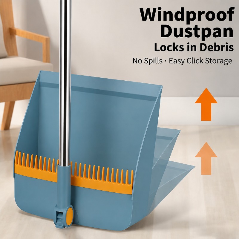 Long Handle Broom & Dustpan Se - огляд і ціна Kids Outdoor Broom